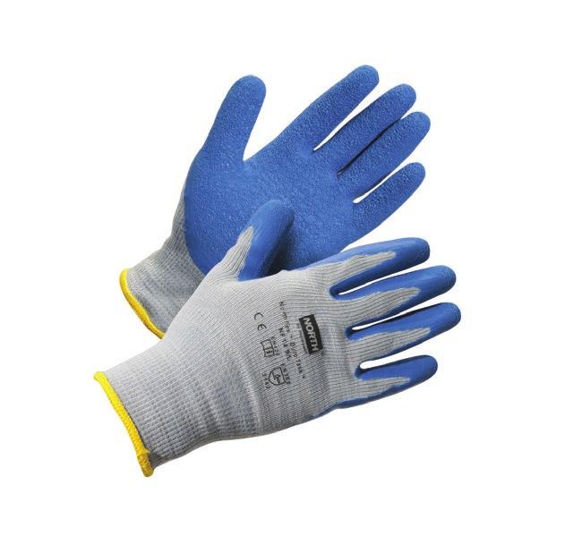 GENERAL-PURPOSE GLOVES North Nitrile Breathable Foam-Dipped Gloves Advanced nitrile foam squeegees liquid and oil out between surface and palm for greater grip and