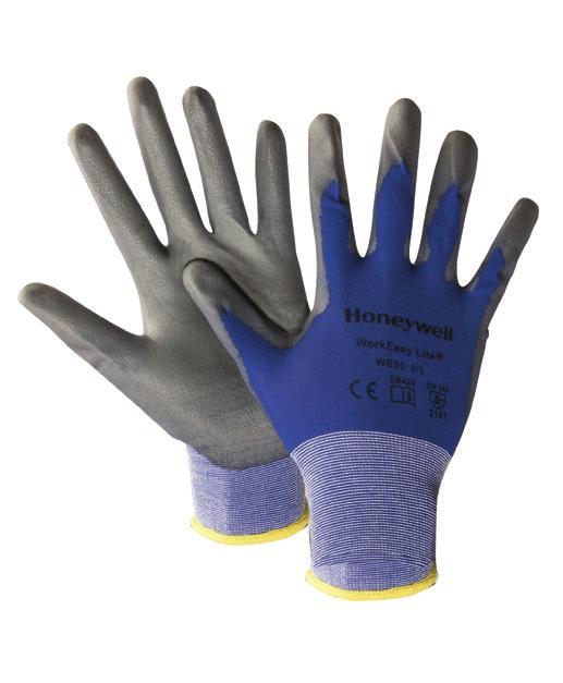 Gloves Natural Rubber coating delivers added mechanical protection for cut and puncture 400 Acrylic, thermal, yellow NA Natural rubber, black NA 2242 125 Nylon, white