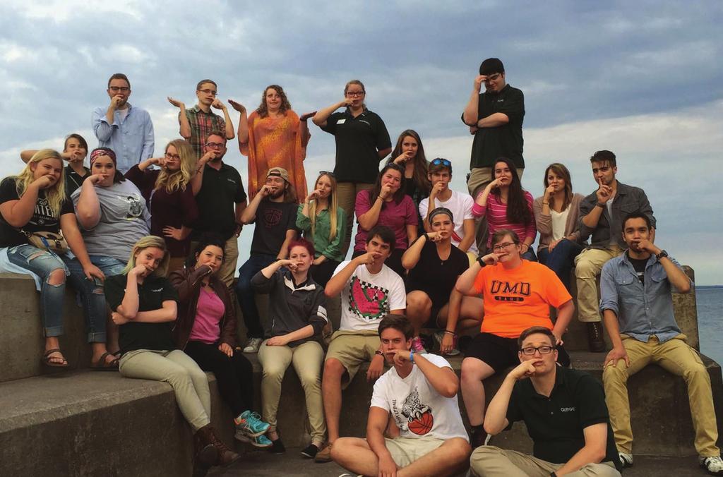 Student 2015 Summer Staff As part of the University of Minnesota Duluth, Glensheen hires over 70 students to fill a variety of roles.