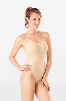 Camisole body liner with