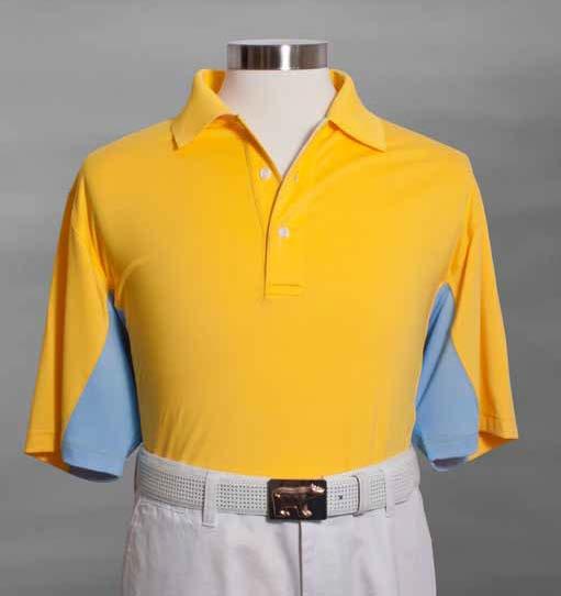 101329 Side Panel Polo Jack Nicklaus Performance 18 shirt is made of the finest fabric incorporating UV