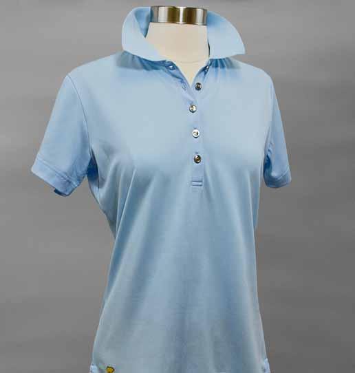 121365 Solid Pique Polo Jack Nicklaus Performance 18 shirt is made of the finest fabric incorporating UV protection and Coolplus moisture management technology. 4.7 oz.