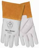 Category Welding & FR Safety Hand Protection 1328 TIG Welders Gloves Top-grain goatskin leather enhances feel and durability.