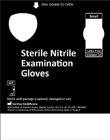Individually packaged, high quality examination gloves sterilised to prevent contamination before