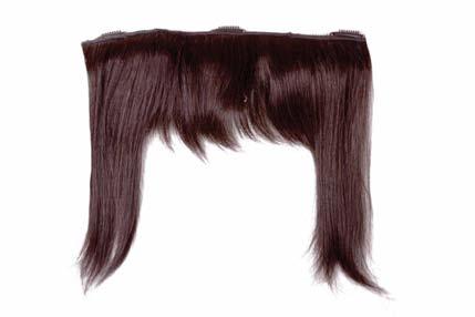 100% HUMAN HAIR INSTANT FRINGE - NEW This is ready-to-wear fringe is perfect