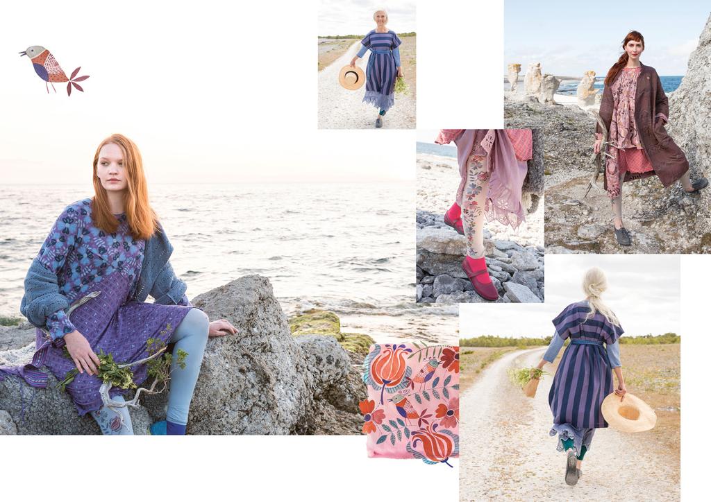 NORDIC HUES WEARABLE STYLES IN HARMONY Nordic and Japanese influences blend as one.