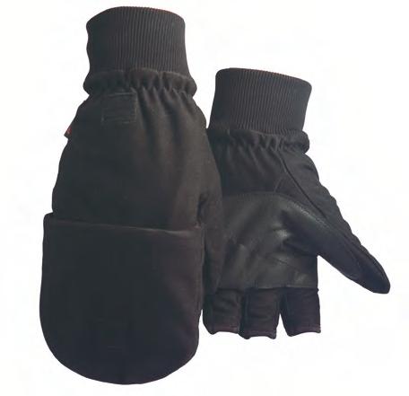 wrist WATERPROOF 502CA Camo Fleece Gloves with Waterproof