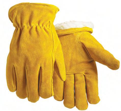 LEATHER WORK GLOVES 6341 6254 Cow