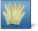 Product Code: DH100 Machine knitted 10guage (String Knit or Crochet) cotton blend ambidextrous (reversible) seamless glove. Elasticised composite knitted wrist, Colour coded and overlocked cuff.