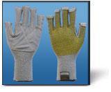 Taeki5 Glove EN388: 4542 Product Code: 55MJAO TaeKi5 Seamless heat & cut resistant gloves -leather