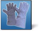TaeKi5 Seamless heat & cut resistant gloves -leather face & fingers