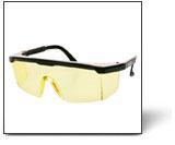 Product Code: DV-026GN Polycarbonate Anti-Scratch lens. Durable and adjustable plastic temple for comfort. Clear view with side protection.