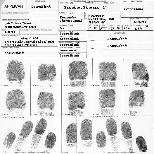 Fingerprints in Forensics Repeat