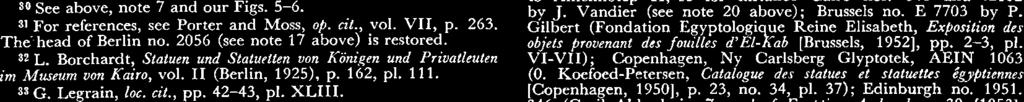 Uninscribed. Zeitschrift fur agyptische Sprache, 28 (1890), p. 54. Konigliche Museen zu Berlin, Ausfuhrliches Verzeichnis der aegyptischen Uninscribed. John D.