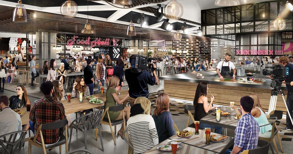 ENJOY A First-in-Market Food Hall Craveable Markets is a new concept in shopping center dining, providing a multifaceted,