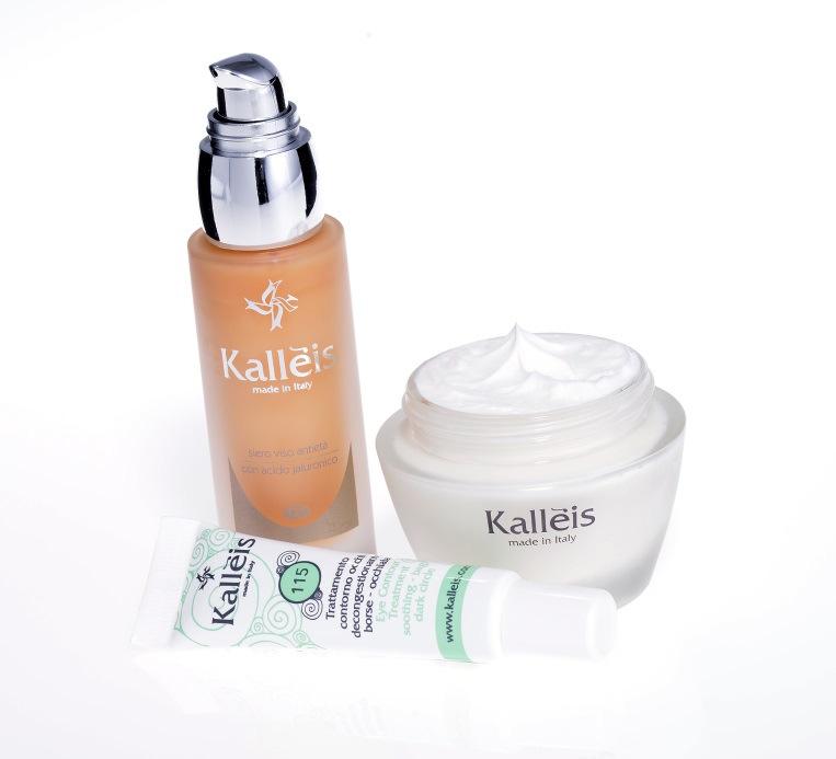 Hall 19EG 8 KALLEIS ITALY Skincare www.kalleis.com Italian Cosmeceutical Line for a natural effective beauty.