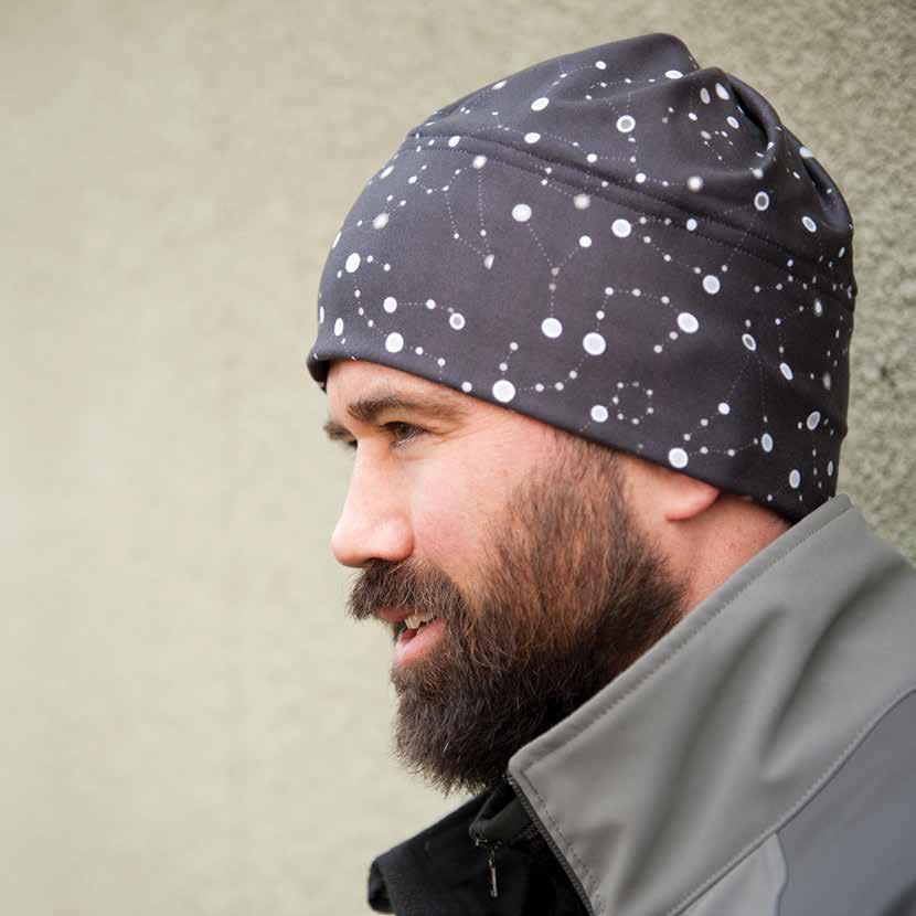 Ideal for chilly weather or chilling out, the Polartec Power Stretch fleece-lined CHILL TOQUE is one of the warmer pieces in the Sauce collection.