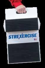Bend-at-Knee Deep Stretch Off-Deck Stretch (adds 1/2 ) The new STREXERCISE