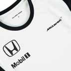 09 McLAREN HONDA Official Team T-shirt Female Styled with a