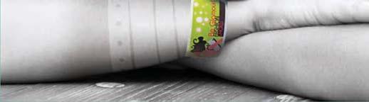 Unique, trendy and secure, your choice of VIP Band lends itself to becoming a popular