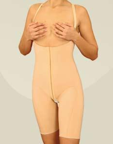 Reinforced girdles for superficial liposuction GIRDLE WITH ABDOMINAL