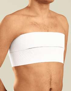 MALE COLLECTION Chest band for the postoperative gynecomastia surgery.