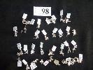 98 35 x ASSORTED CHARMS, LONG HORN STEERS,