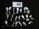 99 20 x ASSORTED CHARMS, WINE GLASS, DENTAL CHAIR,