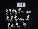 64 16 x ASSORTED ANIMAL CHARMS, MEERKAT & CAMELS,
