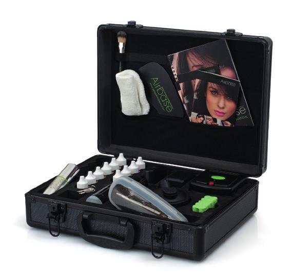 00 +VAT (shown above) e Cleaning Pot 20.00 +VAT (shown opposite) w Hanger 12.50 +VAT (shown opposite) First Aid Kit 20.00 +VAT (shown opposite) r 6 Perfect for Make-up Artists on the go!