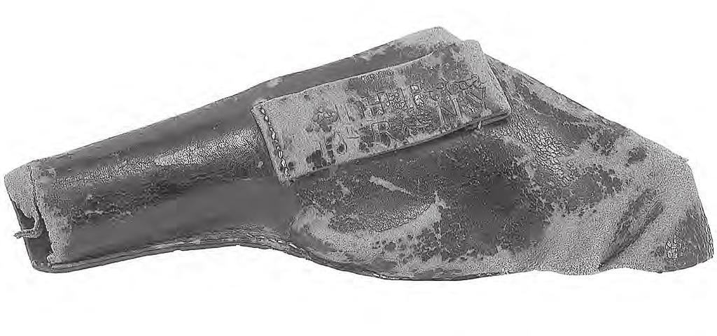 Figure 37. Civil War holster reverse side.