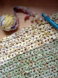 Ferrybank Library Upcycling with Maire Transform old fabric into yarn & use it to knit/crochet a bag/basket 2.30-4pm Tues.