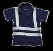 HV004 Hi-Vis Short Sleeved Polo Hi-Vis Polo Shirt Certified to EN ISO 20471: 2013