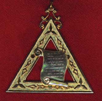 Royal Arch Chapter Officer s Jewels