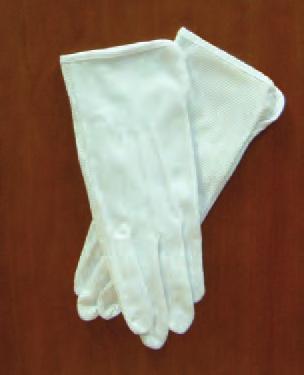 KT 148 Buff cotton glove with rubber dot