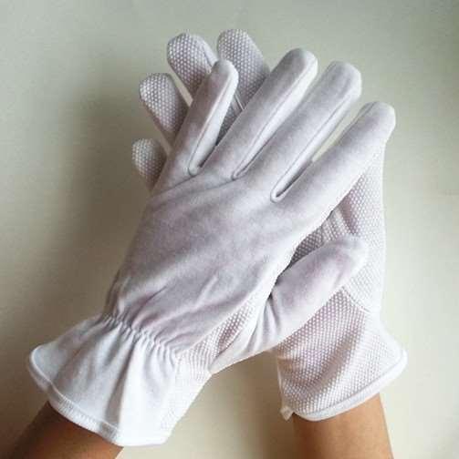 gloves with PVC dots on palm Blanco 8/ 1200