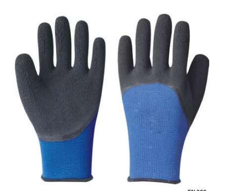 azul MAXL046 13 gauge nylon knitted woking gloves half coated with foam
