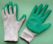 1.2.1.2.1 PPE/Hand protection/synthetic material/supported/flexible in ergonomic design 8600 Latex coating glove *Liner: Interlock cotton.