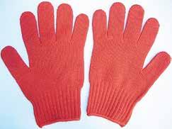 *Size: L: Length 23cm-24cm, XL: length 25cm-26cm. Item Color Coating Heavy weight nylon glove 5730-RD Red. Without dots. *Knitting machine: 7G in size L. 5732-RD Red.