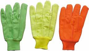 6400 6400A 6000 6000A Cotton drill glove *Material: Cotton/polyester blended woven cloth.