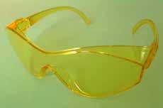 9501-115 adjustable temples 9501-171B Safety glasses *Lens: One piece polycarbonate, hard coated only.
