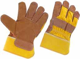1.2.4.1 PPE/Hand protection/leather/cow split 2430.49-RD 2430.49 Cow split leather rigger 2430.49-GN *Leather palm in rigger style, palm lined.