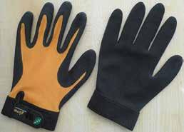 7155 loop closure wrist Mechanical glove *Liner: 13G, or 15G,