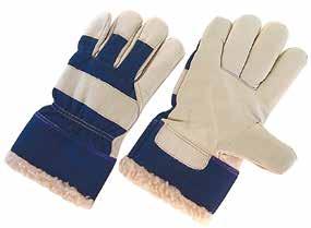 1.2.4.9 PPE/Hand protection/leather/winter Economy leather winter glove *Cow split leather palm. *Leather quality: A/B grade in medium weight, or B/C grade in light weight.