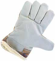 2430-2000 2440-2000 2103 2103N Leather palm winter glove *Pig grain leather palm. *Leather quality: A/B grade in medium weight. *Fabric: Stripped cotton, pasted cuff.