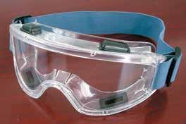 1.1.1 PPE/Head protection/eye protection 9501-A5 9501-302 9501-A5B 9501-300 Safety goggles *Lens: Polycarbonate, hard coated, fog resistance is