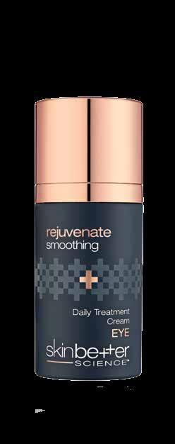 rejuvenate smoothing Daily Treatment Cream EYE Eye recharger Revolutionary InterFuse technology drives a cutting edge blend of messenger peptides and building block amino acids across the barrier to