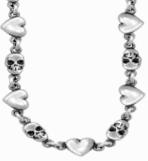 Q55-5029 ROSE LINK NECKLACE - 44" Q51-5002 SKULL AND HEART NECKLACE - 16" Q52-5002 SKULL AND HEART NECKLACE 18" Q51-5008 STAR OF