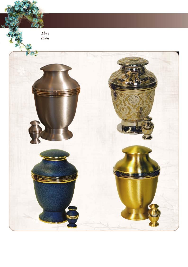 Brass The strength and durabililty of brass combined with pleasing handcrafted design. Both Brass Adult and Keepsake come in a velour presentation box. a. d. c. a. Brushed Platinum 950400 Sharing 950450 Silver Gold 950407 Sharing 950457 c.