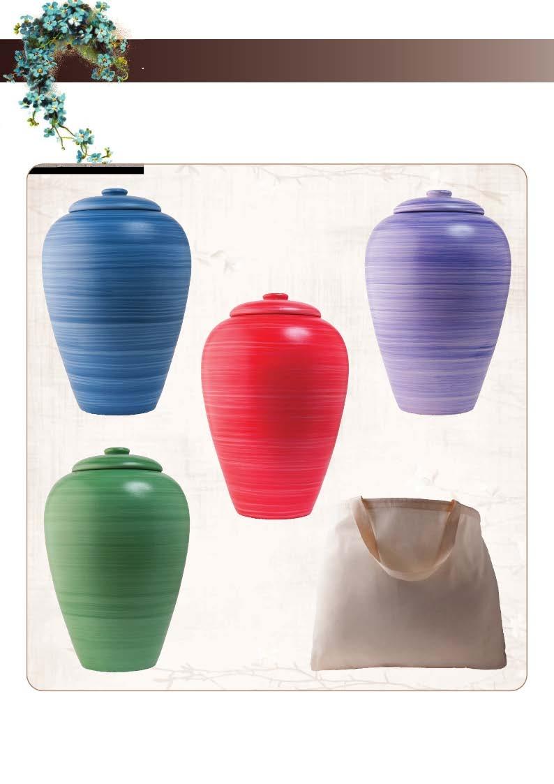 Biodegradable Handcrafted using natural materials, these urns are environmentally friendly and biodegradable.